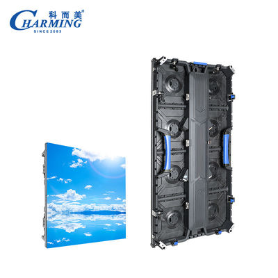 P3.91 K Series Outdoor LED Video Wall Display 3840Hz 1/16 สแกน บิล์ด LED กันน้ํา
