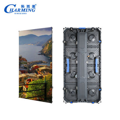 500*1000 P3.91Led Display Screen Outdoor Rental Full Color ทนทาน 1 ปี การรับประกันสําหรับโฆษณา