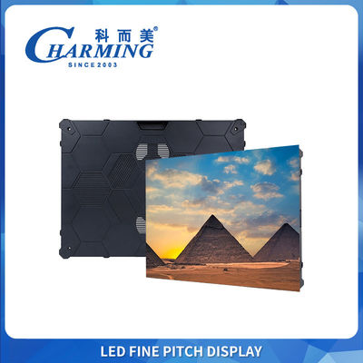 ขนาดของพิกเซลละเอียด 600x480mm P1.53 P1.66 P1.86 P2 ด้านใน LED วิดีโอจอ