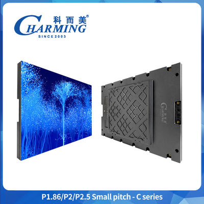 สกรีน LED สีเต็มภายในแบบแม่เหล็กขนาดละเอียด สําหรับการติดตั้งแบบคงที่ P1.86-P25
