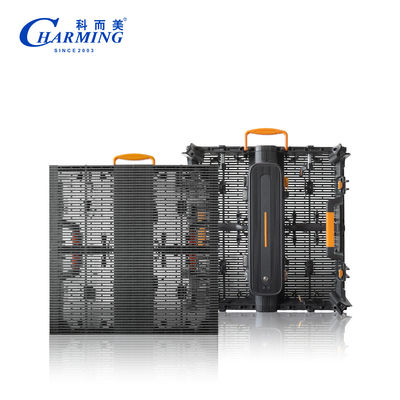 ความสว่างสูง P2.6 P3.91 ผ้าม่าน หน้าต่างร้าน กระจกทีวี แผ่น LED หน้าจอ LED หน้าใส