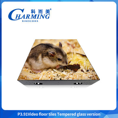 Led Video Dance Floor สําหรับเวทีคอนเสิร์ต 3.91 มิลลิเมตร จอความละเอียดสูงสําหรับโรงแรมคลับแต่งงาน