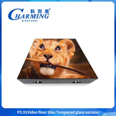ความจุ 500 กิโลกรัม พื้นเต้นรํา ปรับปรุง P3.91 พื้นเต้นรําแก้ว เทคโนโลยีการบรรจุเร็ว
