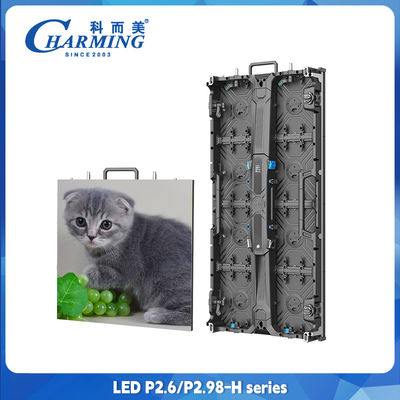 ปรับปรุงกันน้ํา P3.91 / P4.81 / P5 / P6mm หน้าจอ LED ในภายในภายนอกจอ LED วิดีโอผนัง 3D LED