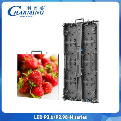 LED Video Wall Screen Hd 2k 4k P2.6 P2.98 Smd สีเต็มในห้อง LED แมทริกซ์ แพนล เช่า LED จอ LED สกรีนโค้ง