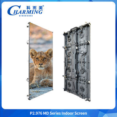 ค่าเช่า LED ผนังโฆษณาภายใน LED display P3.91 P2.98 โปรแกรมโฆษณาภายในแบบยืดหยุ่น