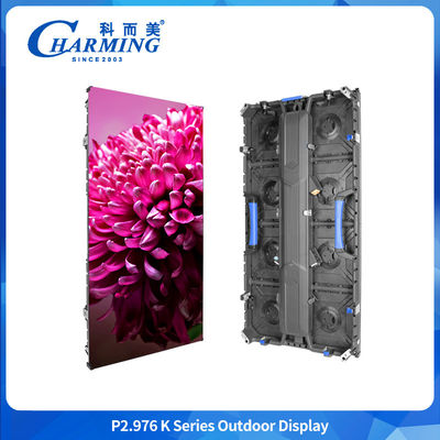 ภายนอก 3d โฆษณา LED Screen P2.976 K โฆษณาวงจรแผนภูมิ LED โบลด์