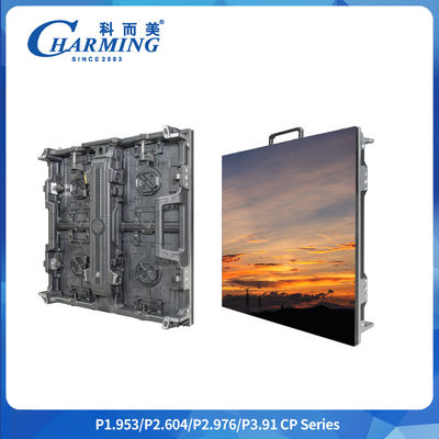 สนับสนุนการผสมผสานกัน P2.6/2.98/3.91 ซีรีส CP วิธีการติดตั้งหลายแบบกลางแจ้ง LED วิดีโอวอล์