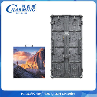 P3.91 ดิจิตอล 500 * 1000 มม แผนใหญ่ วิดีโอผนังกลางแจ้ง IP65 กันน้ํา โปรเจคเตอร์ภาพยนตร์ จัดจอโฆษณา Led Screen สําหรับการจัดแสดงทางการค้า