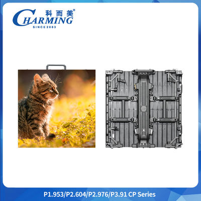 สกรีน Led P3.91 แพนล 7 กิโลกรัม การแขวนยืน 4500CD ความสว่าง ให้เช่า โทรทัศน์พกพา วิดีโอกันน้ํา