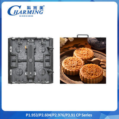 500x500mm/500x1000mm P1.9 P2.6 P2.98 P3.91 ภายใน เช่าโค้ง LED จอแสดงภาพจอโฆษณา LED แบบยืดหยุ่น