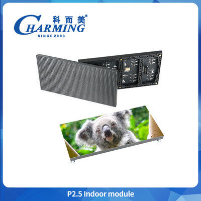 ดีสําหรับการบันเทิง ใช้ 3840hz P2.5 LED โมดูลภายในบ้าน โมดูล LED สีเต็ม