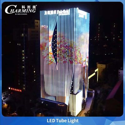 วัสดุอลูมิเนียม SMD5050 IP65 ภายนอก กันน้ํา Led Tube Light สําหรับการค้า