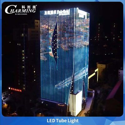 2025 สินค้ายอดนิยม ไฟ LED-U20 ขนาด 1000*20MM IP65 RDM สำหรับตกแต่งอาคารภายนอก ผนังภายนอก