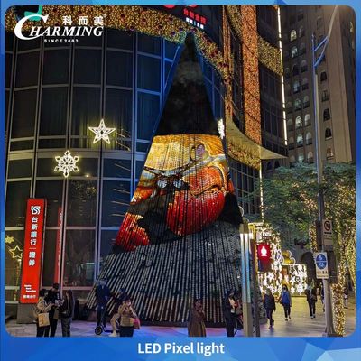 โมดูลไฟพิกเซล LED ไฟสตริงแบบเปิด ไฟจุด SMD3535 4 LED DC24V 30mm*16mm