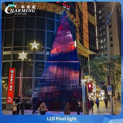 ไฟพิกเซล LED RGBW Hot Sale 30MM IP66 DC 24V ไฟ LED สำหรับวันหยุดคริสต์มาสกลางแจ้ง