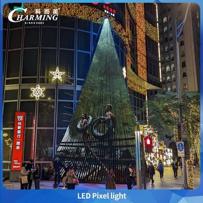 ไฟพิกเซล LED DMX ขนาด 30 มม. สำหรับมืออาชีพ ไฟ LED จุด