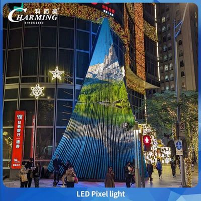 อัตราการดําเนินการ ดาวน์โหลด ด้านนอก LED ไฟ Pixel โครงสร้างกันน้ํา IP66 พลังงานต่ํา