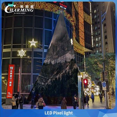 ไฟพิกเซล LED ขายส่ง 30mm IC 24V ไฟ LED พิกเซลอัจฉริยะกันน้ำ