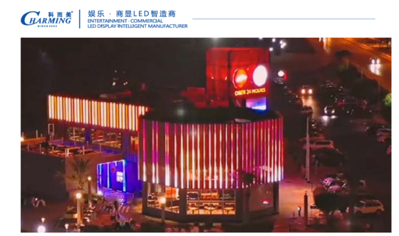 ไฟท่อ LED วิดีโอ U20 - IP65 RGB Pixel Bar สำหรับการแสดงผลไฟอาคารแบบไดนามิกขนาดใหญ่