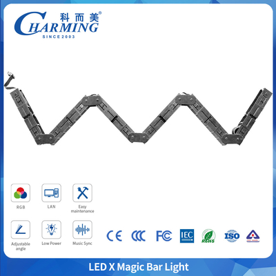 DVI การควบคุม RGB นุ่มนวล Led Magic Bar Light สําหรับโรงแรมบันเทิง