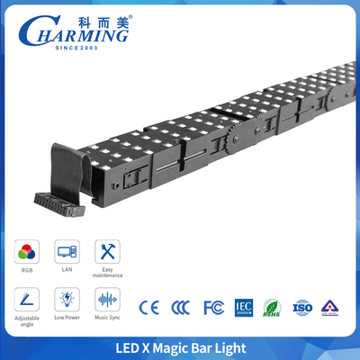 ไฟบาร์ LED สุดอลังการพร้อมเอฟเฟกต์สีสันสวยงาม วัสดุ PC มุมมอง 140 องศา อายุการใช้งานยาวนาน