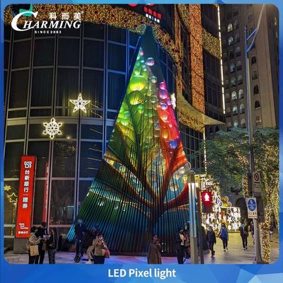 ไฟพิกเซล LED RGBW CM-30C แสงขาว 4000K กันน้ำโครงสร้าง IP66 ความสว่างสูง สำหรับไฟติดผนังภายนอกอาคาร