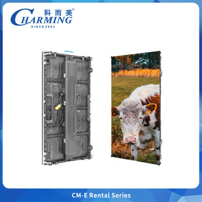 79MM อลูมิเนียมสลัดกระเป๋า CM-E เช่าจอ LED พร้อมสัญญาณในดิกาเตอร์ HUB สําหรับงานแสดงคอนเสิร์ต