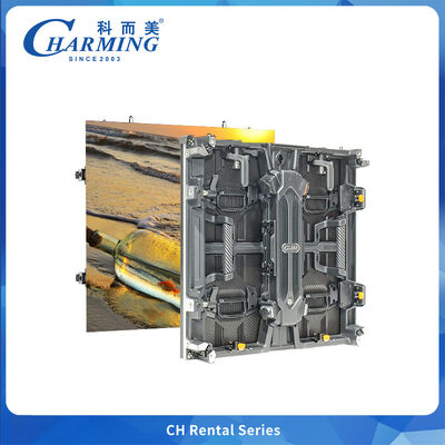 จอ LED กลางแจ้งแบบโค้งงอและยืดหยุ่น P2.6/P2.9/P3.9 อลูมิเนียมหล่อ 7680Hz รีเฟรชสูงสำหรับงานเช่า