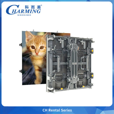 รูปแบบสร้างสรรค์ ดิสเพลย์ภายนอก P3.91 กระเป๋าสตางค์มุมขวาที่โค้งและยืดหยุ่น 7680Hz สําหรับงานเทศกาลคอนเสิร์ต