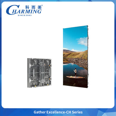 P3.91 ผนังวิดีโอ LED ในภายนอกที่มีอัตราการปรับปรุง 7680Hz IP65 กันน้ําและความสว่าง 3500CD / m2 สําหรับจอที่สดใส