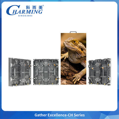 มือถือพิเศษ P3.91 Led Commercial Display กล่องควบคุม Lock หนึ่งคลิก Degaussing หน้า & การบํารุงรักษาหลัง กันน้ํา CH