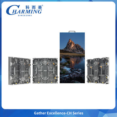 CH Series Outdoor LED Screen กันน้ําสูง IP65 และการออกแบบการล็อคแบบโค้งสําหรับกิจกรรม