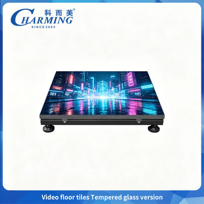 500x1000 มม ผลงานสูง P3.91 LED Video Floor Tile / กระจกหมัก